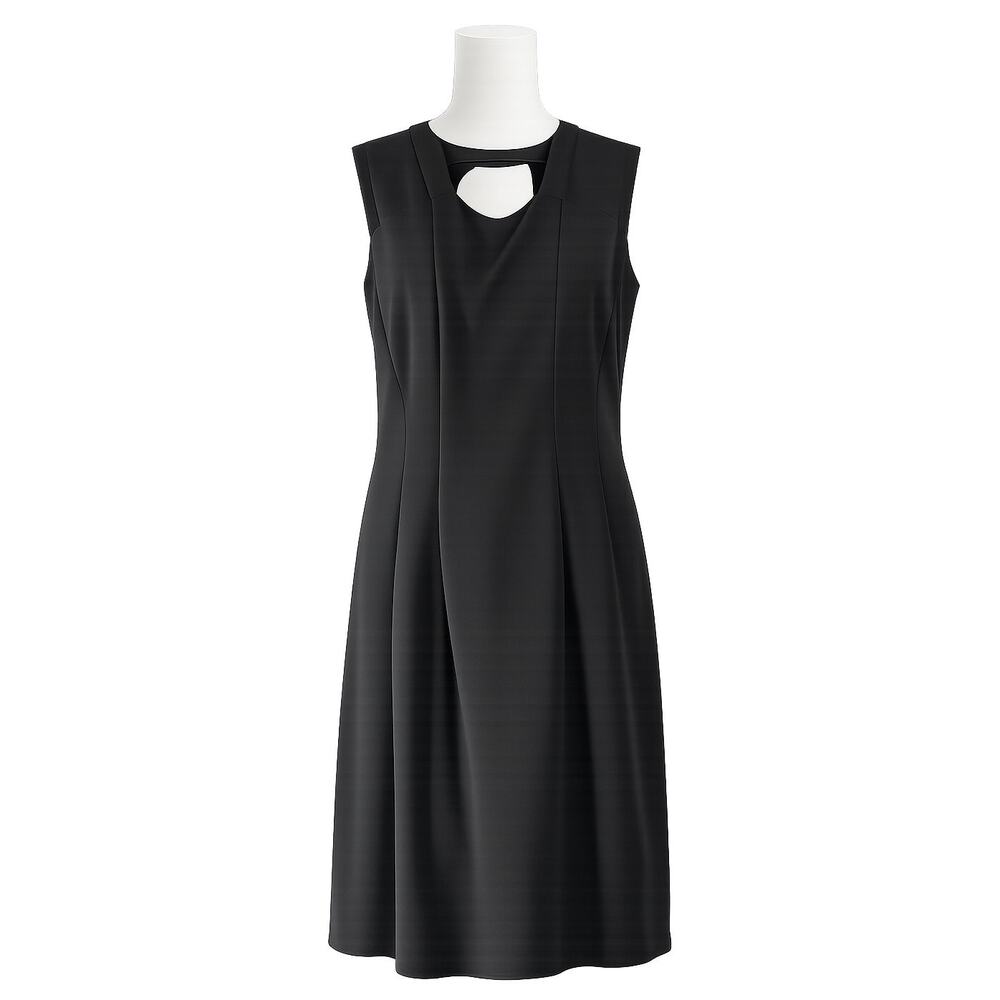 Avenue Black Shift Dress – Sleeveless Cutout Back – Size 26 Plus - NWT
